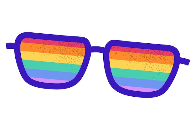 Diseño del icono del mes del orgullo