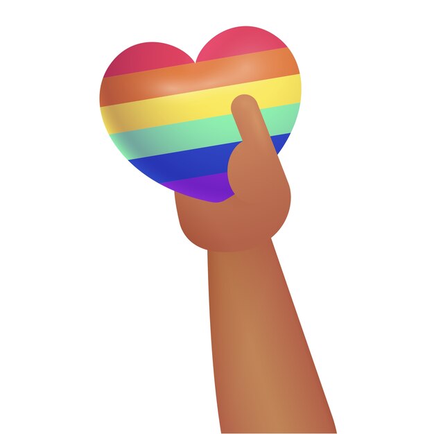 Diseño del icono del orgullo