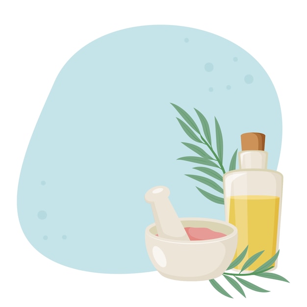 Diseño del icono del spa aislado