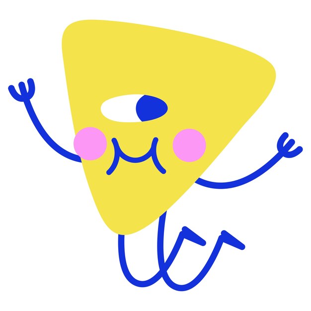 Diseño de iconos de personajes divertidos