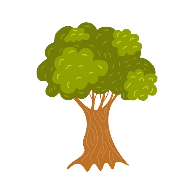 Diseño de ilustración de árbol