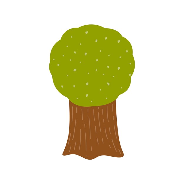 Diseño de ilustración de árbol
