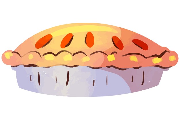 Diseño de ilustraciones de Acción de Gracias