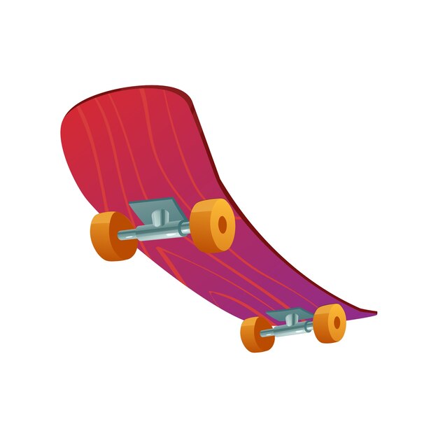 Diseño de ilustraciones de patineta