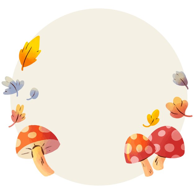 Diseño de marco de Acción de Gracias
