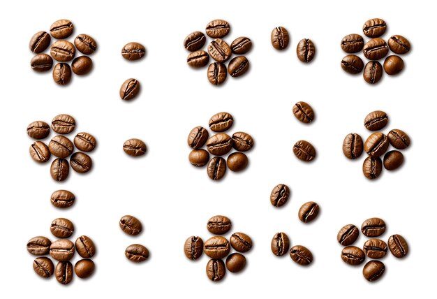 Diseño de patrones de granos de café