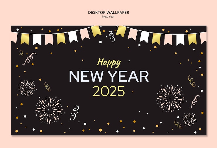 PSD gratuito diseño de plantilla de año nuevo