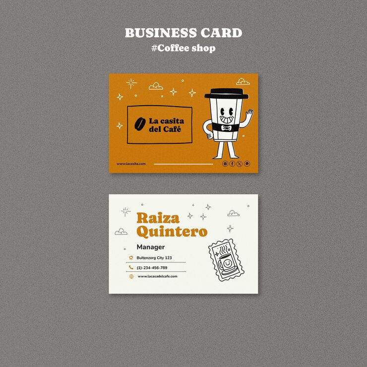 PSD gratuito diseño de plantilla de cafetería