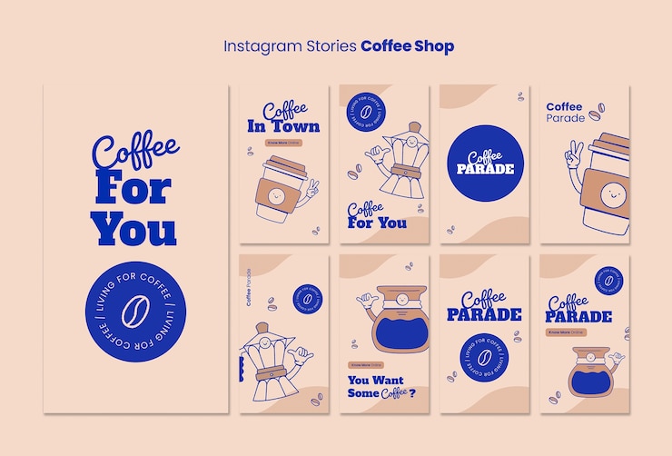 PSD gratuito diseño de plantilla de cafetería