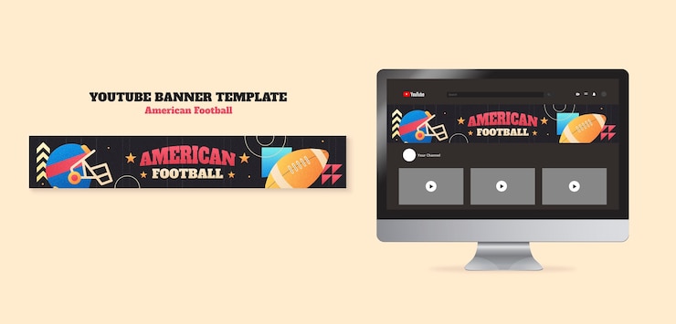 PSD gratuito diseño de plantilla del campeonato de fútbol americano