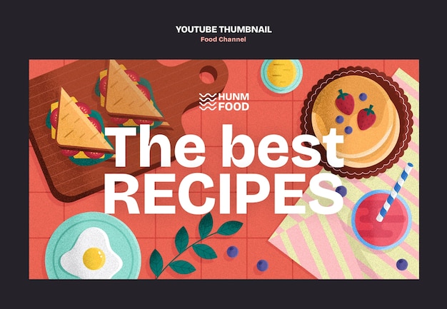 Diseño de la plantilla del canal de alimentos