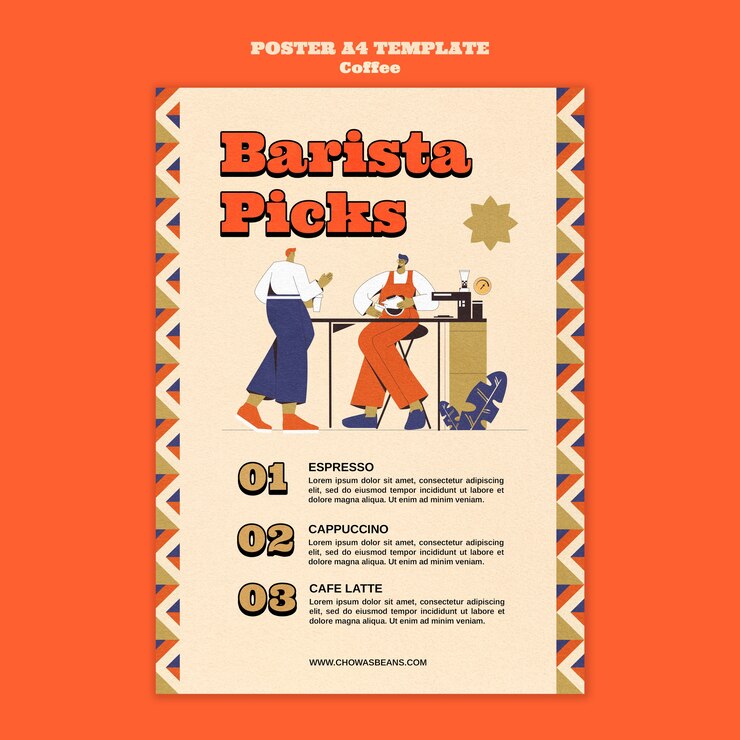 PSD gratuito diseño de plantilla de cartel de bebida