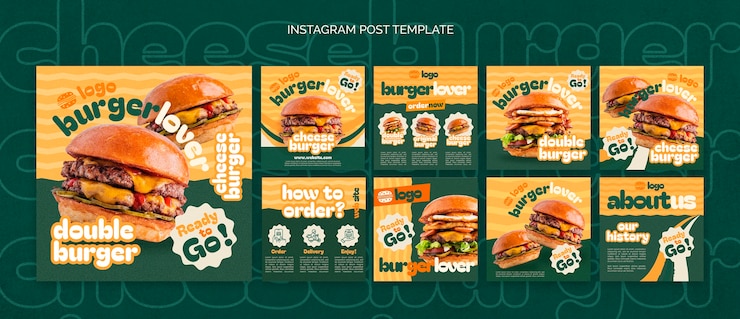 PSD gratuito diseño de plantilla de comida