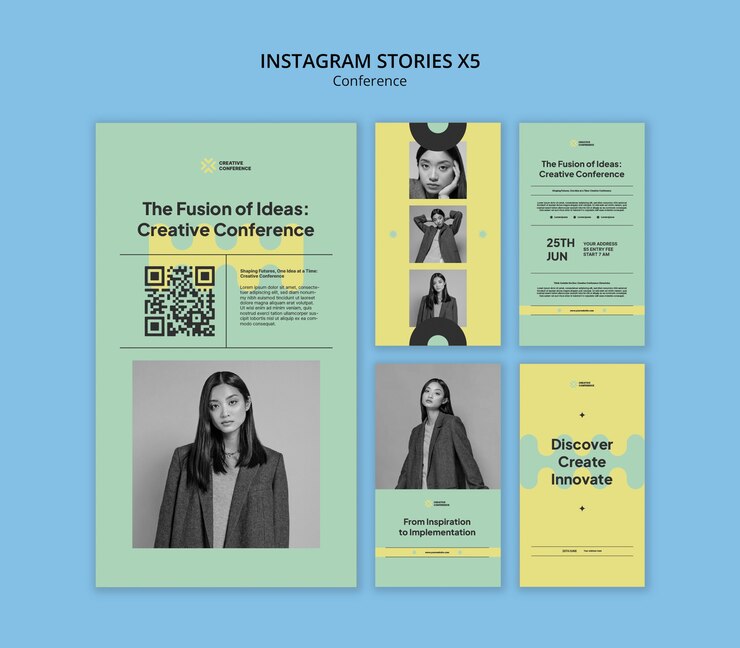 PSD gratuito diseño de la plantilla de la conferencia