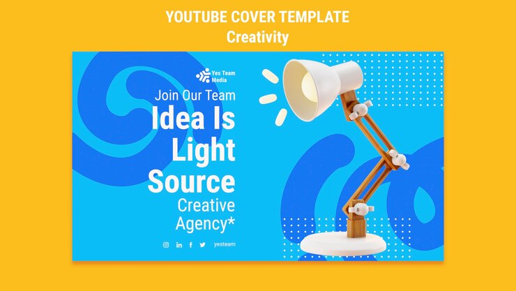 PSD gratuito diseño de plantilla de creatividad