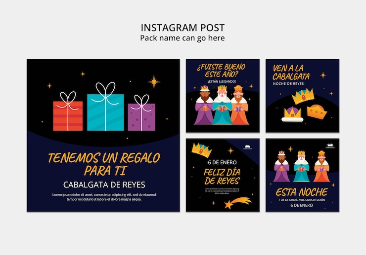 PSD gratuito diseño de plantilla del día de la epifanía
