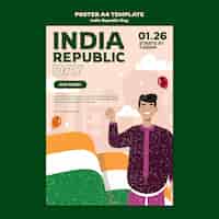 PSD gratuito diseño de plantilla para el día de la independencia de la india