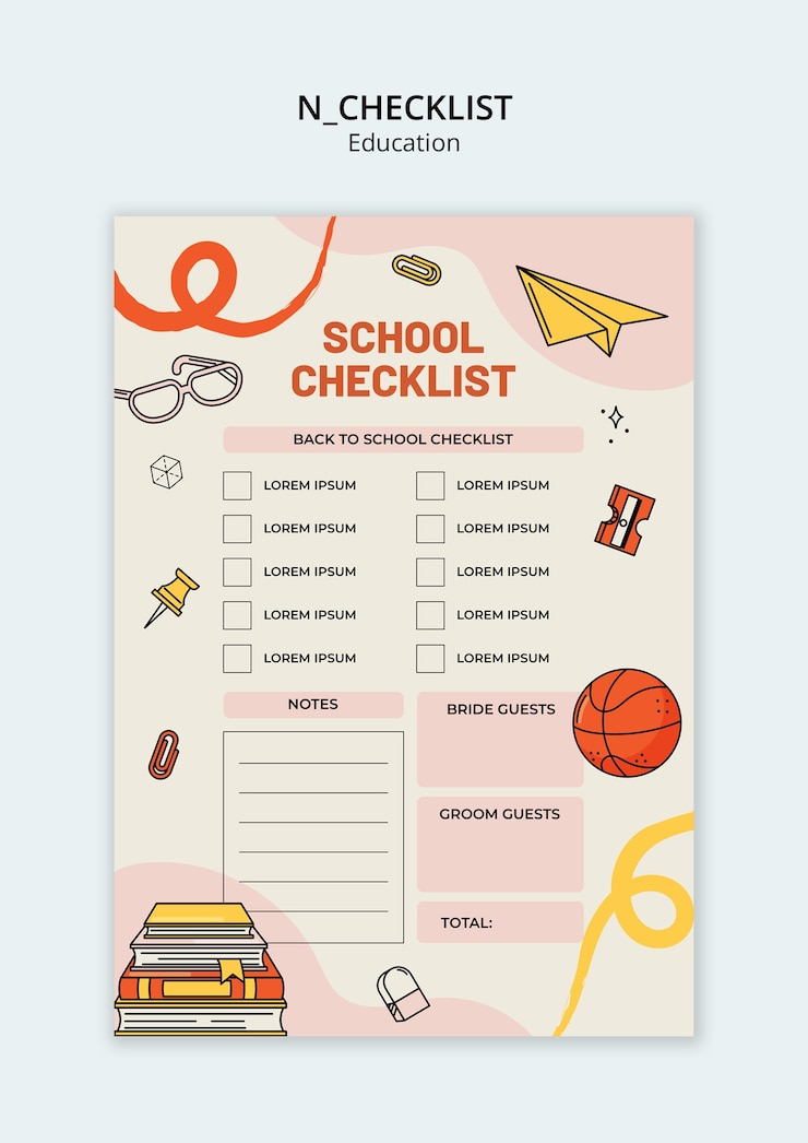 PSD gratuito diseño de plantilla de educación