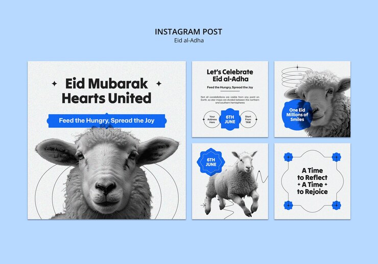 PSD gratuito diseño de plantilla de eid al-adha