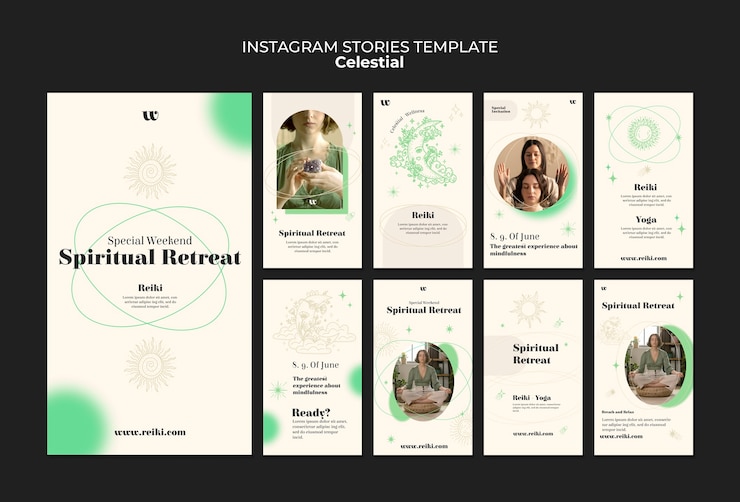 PSD gratuito diseño de plantilla de estilo celestial.