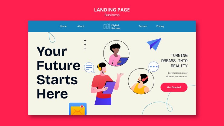 PSD gratuito diseño de plantilla de negocio