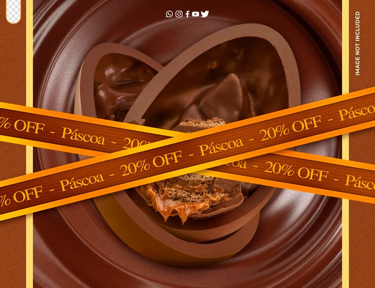 PSD gratuito diseño de plantilla ofertas de pascua en portugués para campaña de oferta en brasil feliz pascoa en brasil
