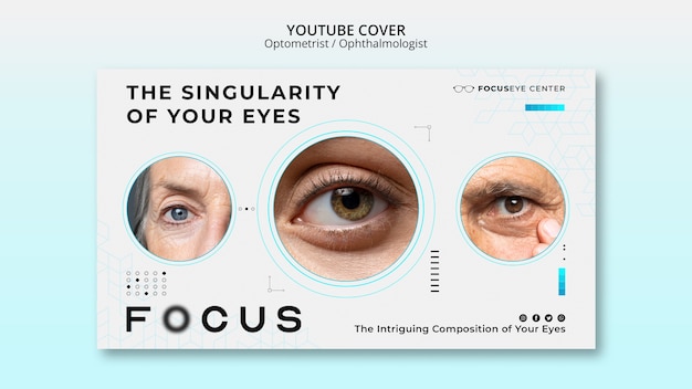 Diseño de plantilla de optometrista