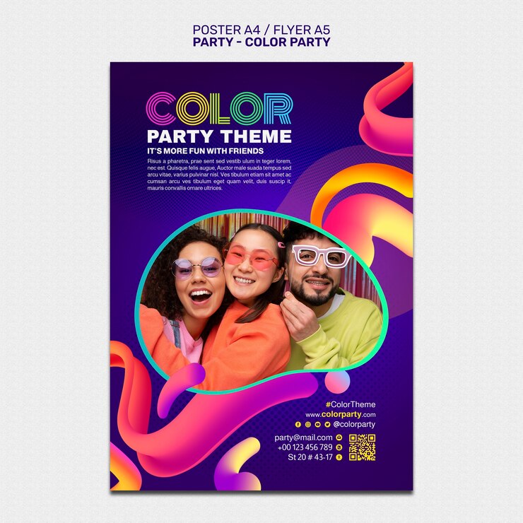 PSD gratuito diseño de la plantilla del partido
