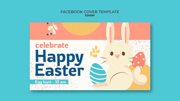 Diseño de plantilla de Pascua