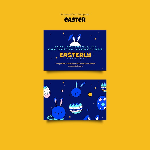 PSD gratuito diseño de plantilla de pascua