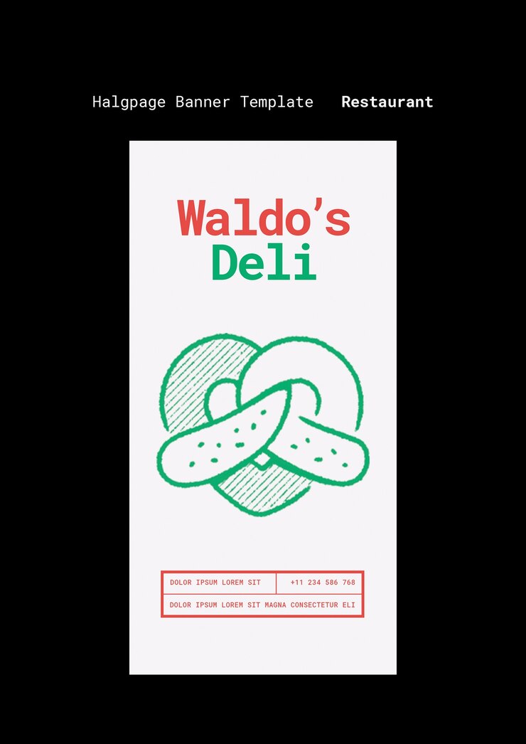 PSD gratuito diseño de plantilla de restaurante