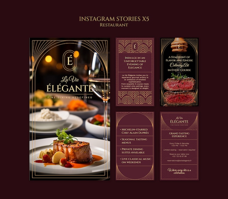 PSD gratuito diseño de plantilla de restaurante