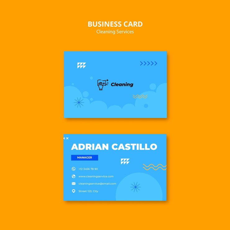 PSD gratuito diseño de la plantilla de los servicios de limpieza