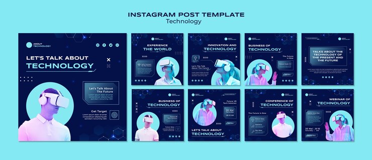PSD gratuito diseño de plantilla de tecnología