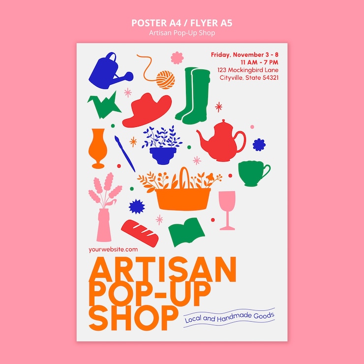 PSD gratuito diseño de plantilla de tienda emergente