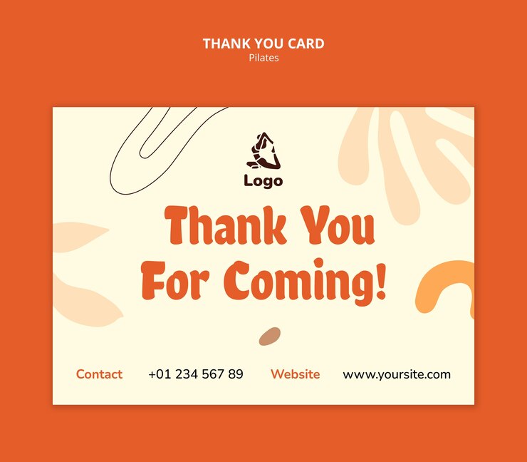 PSD gratuito diseño de la plantilla del voucher de pilates