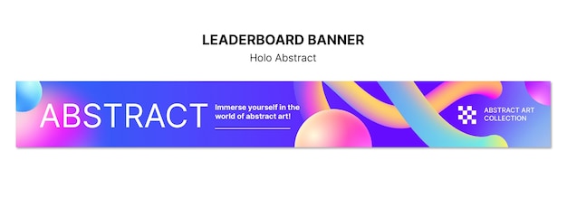 Diseño de plantillas abstractas de Holo