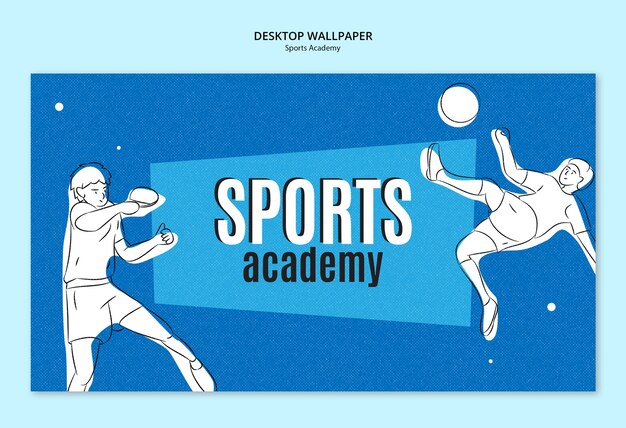 Diseño de plantillas de academias deportivas