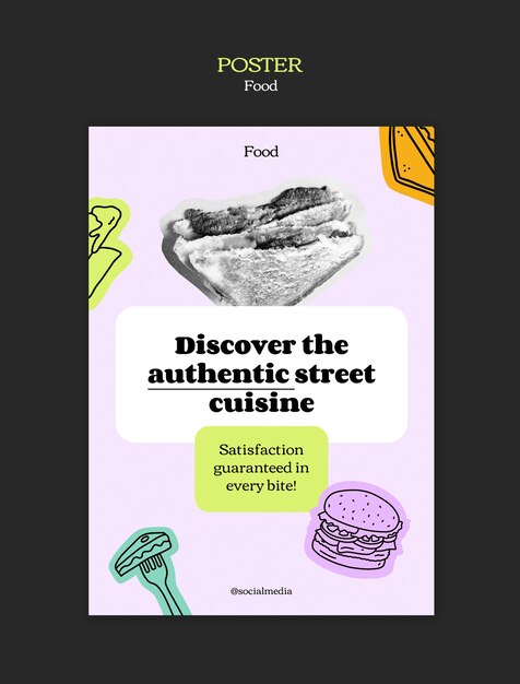 Diseño de plantillas de alimentos