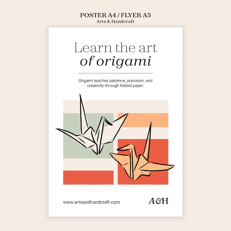 PSD gratuito diseño de plantillas de artes y artesanías.