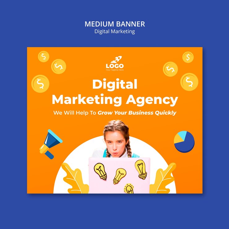 PSD gratuito diseño de plantillas de banners para medios de marketing digital