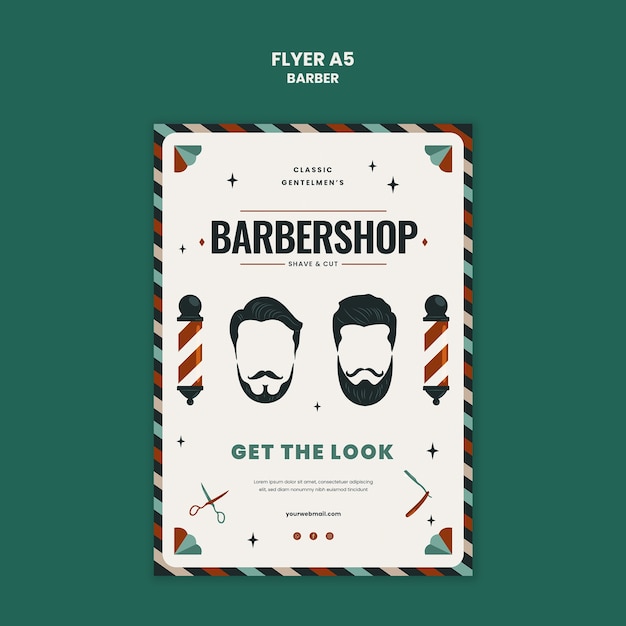 Diseño de plantillas de barbero