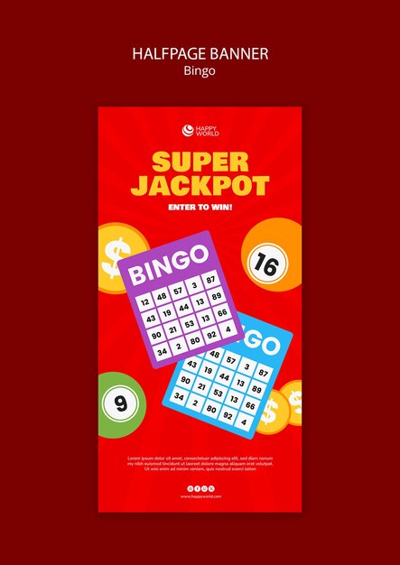 Diseño de plantillas de bingo