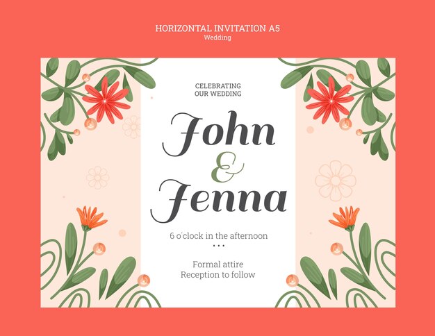 Diseño de plantillas para bodas