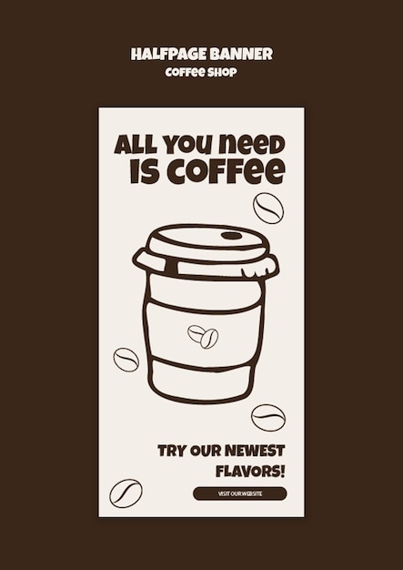 Diseño de plantillas de cafeterías