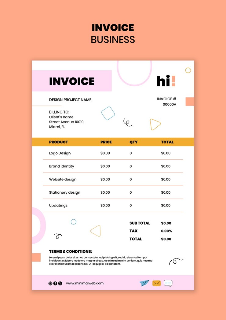 PSD gratuito diseño de plantillas comerciales