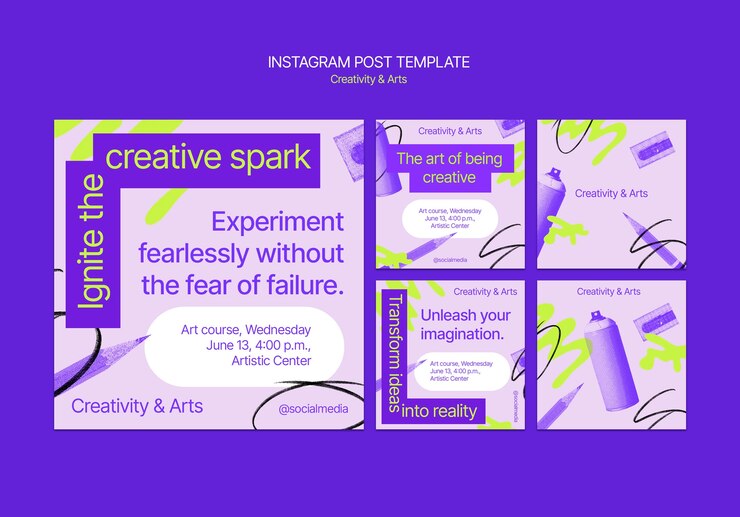 PSD gratuito diseño de plantillas de creatividad y artes