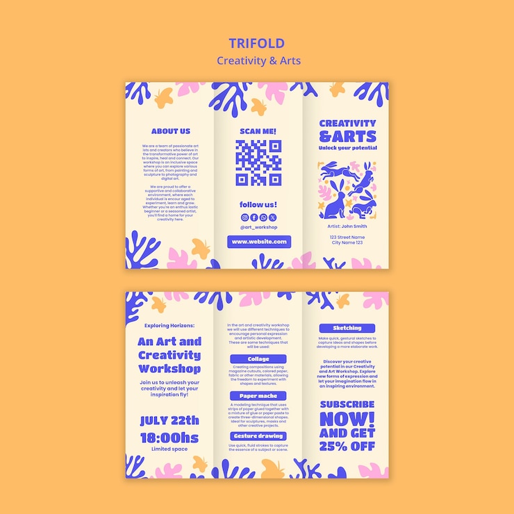 PSD gratuito diseño de plantillas de creatividad y artes