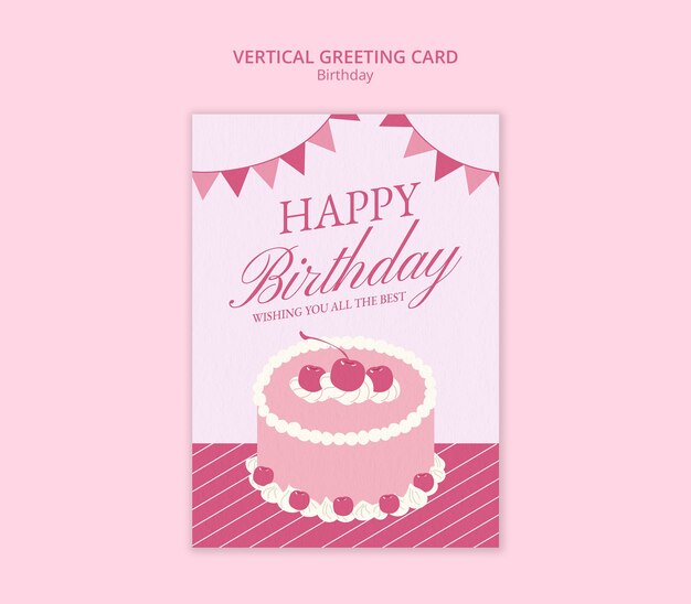 Diseño de plantillas de cumpleaños