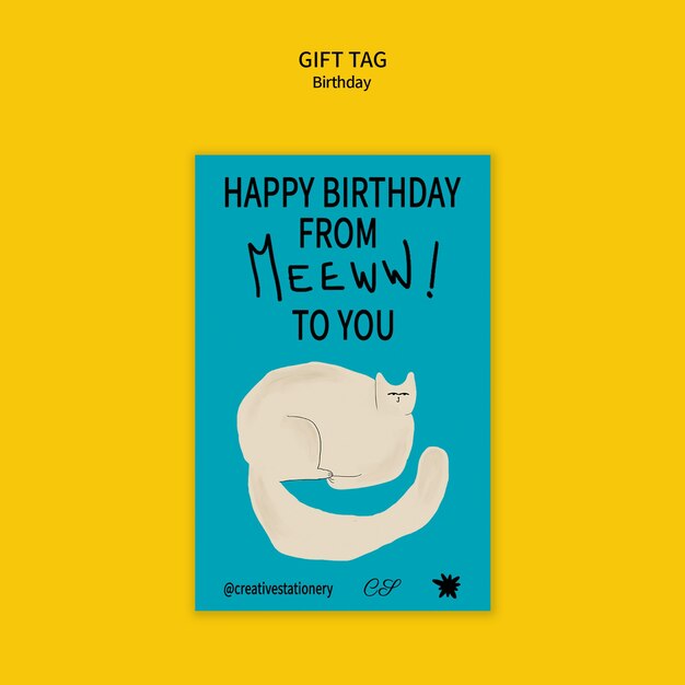 Diseño de plantillas de cumpleaños
